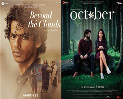 October - 10:45 AM, October - 1.00 PM, October - 3.45 PM, Beyond The Clouds - 6.00 PM, October - 8.15 PM, Beyond The Clouds - 10.30 PM